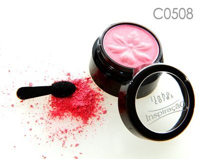 Sombra Compacta - C0508 - Rosa c/ glitter